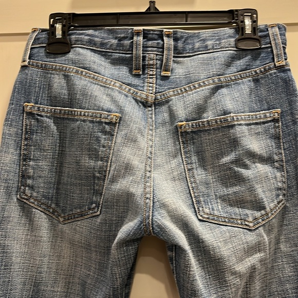 VGUC Current Elliott The Boyfriend Super Loved 5 pocket blue denim jeans - Picture 7 of 9